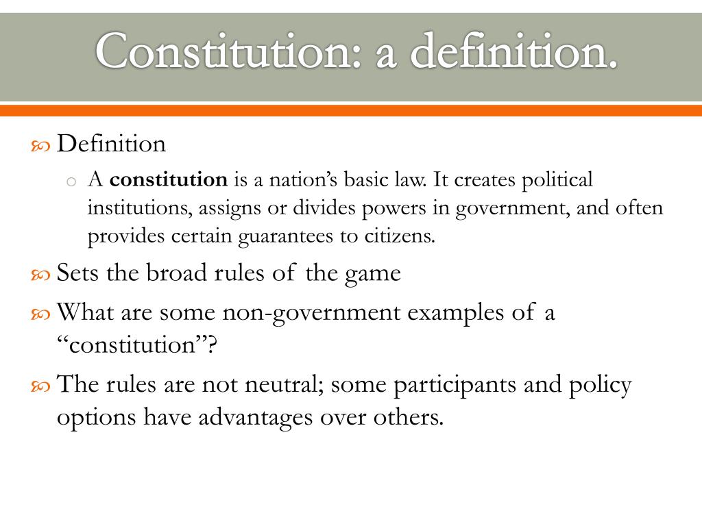 PPT The Constitution PowerPoint Presentation Free Download ID 2610535 ppt-the-constitution-powerpoint-presentation-free-download-id-2610535
