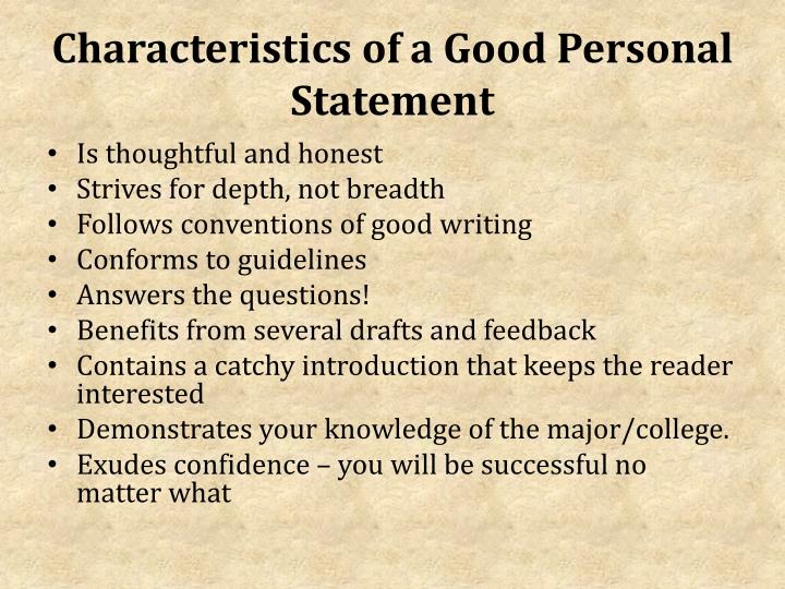 several qualities of a good thesis statement