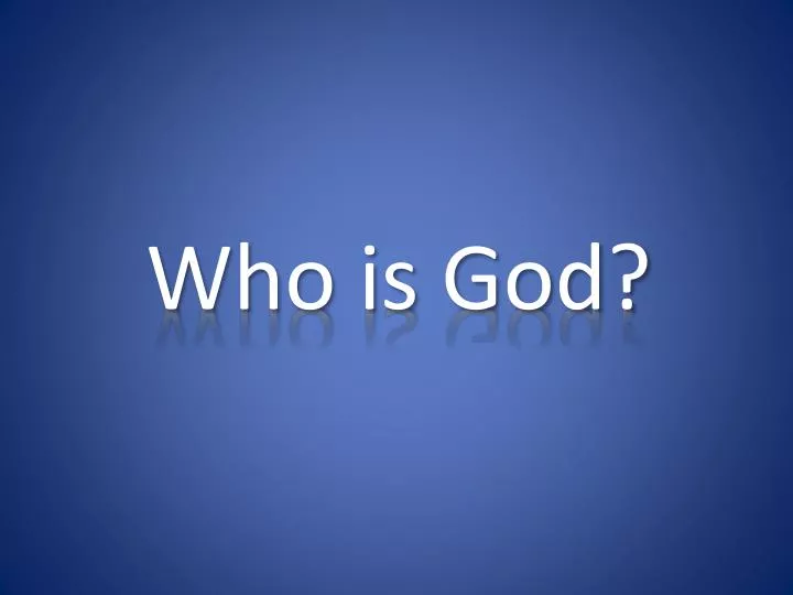 who is god n.