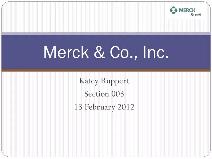 Merck&Co