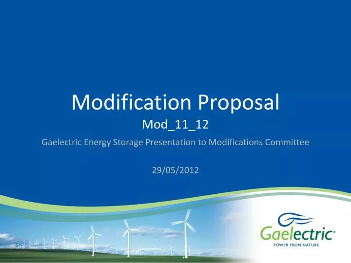 PPT - Modification Proposal Mod_11_12 PowerPoint Presentation, free ...