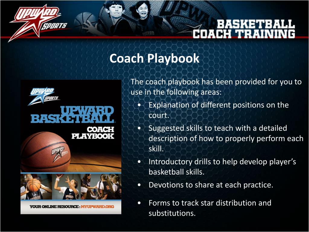 PPT Upward Basketball Coach Training Meeting PowerPoint Presentation