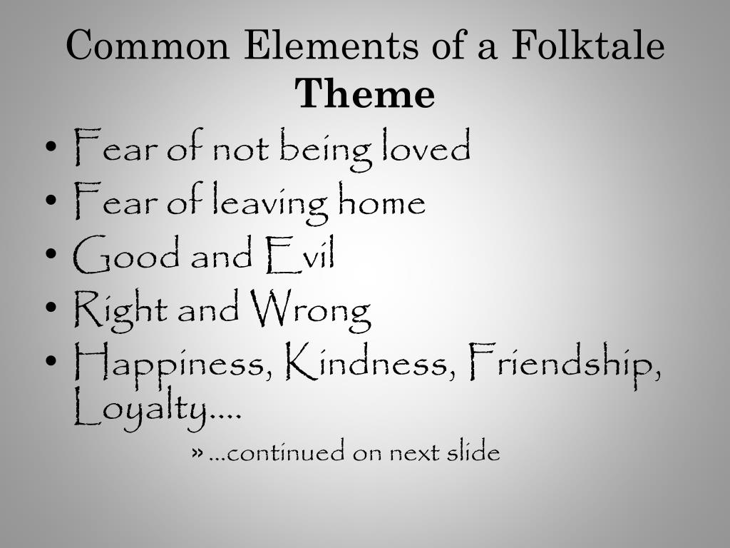 PPT - Elements of a Folktale PowerPoint Presentation, free download