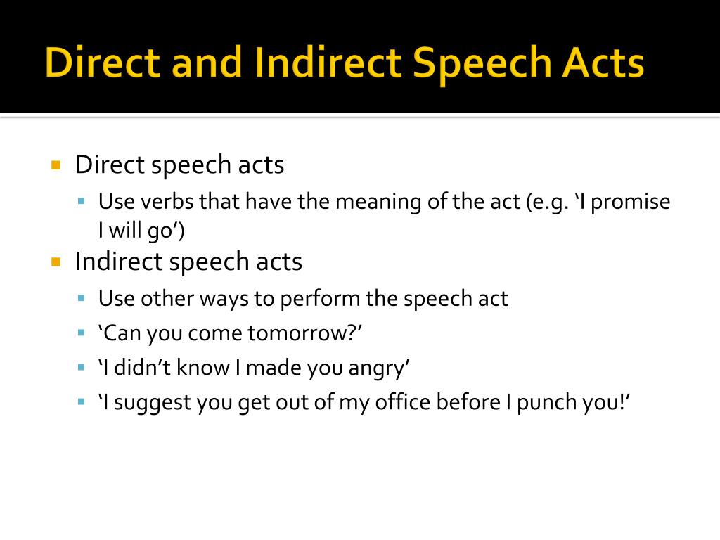 Change the sentences to indirect speech