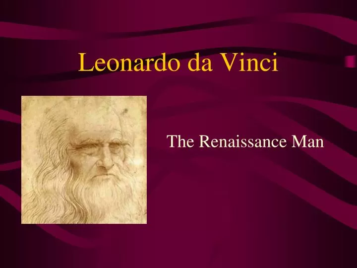PPT - Leonardo da Vinci PowerPoint Presentation, free download - ID:2615356