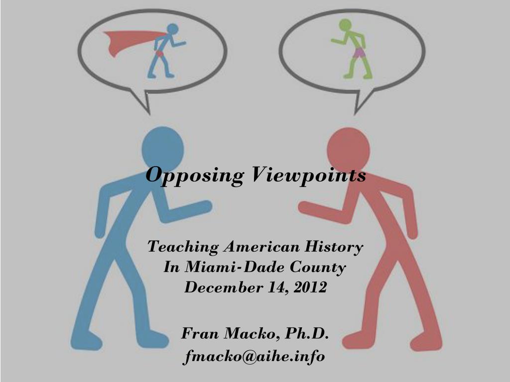 opposing viewpoints on education