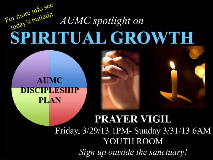 PPT - AUMC spotlight on SPIRITUAL GROWTH PowerPoint Presentation, free ...