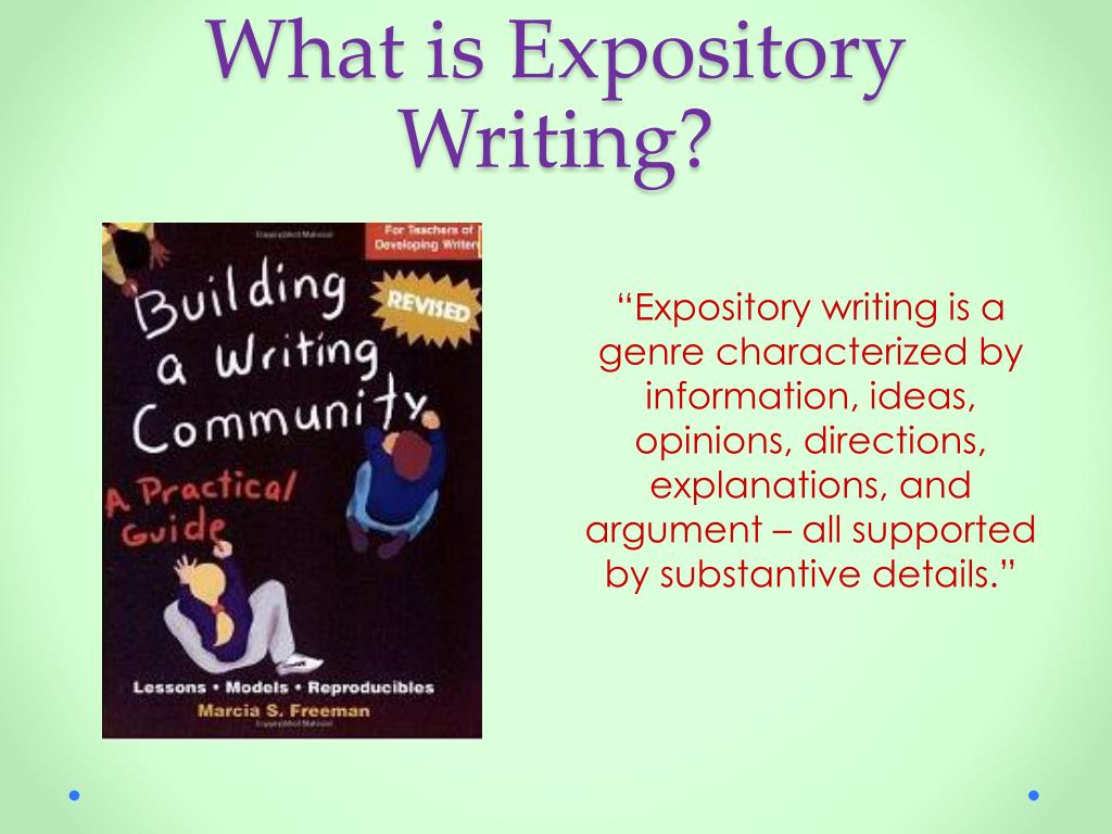 what is expository writing video