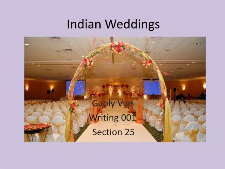 indian weddings n.