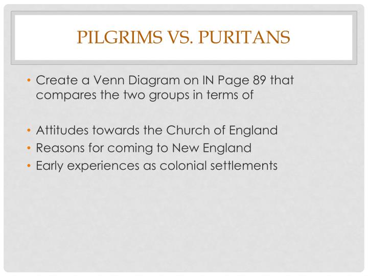 ppt new england colonies powerpoint presentation id 2619280 pilgrims vs puritans venn diagram