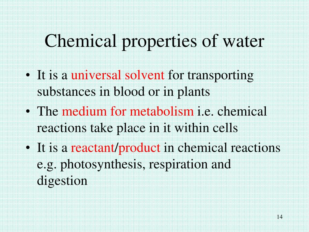 What Physical And Chemical Properties Of Water Make It Essential For Life