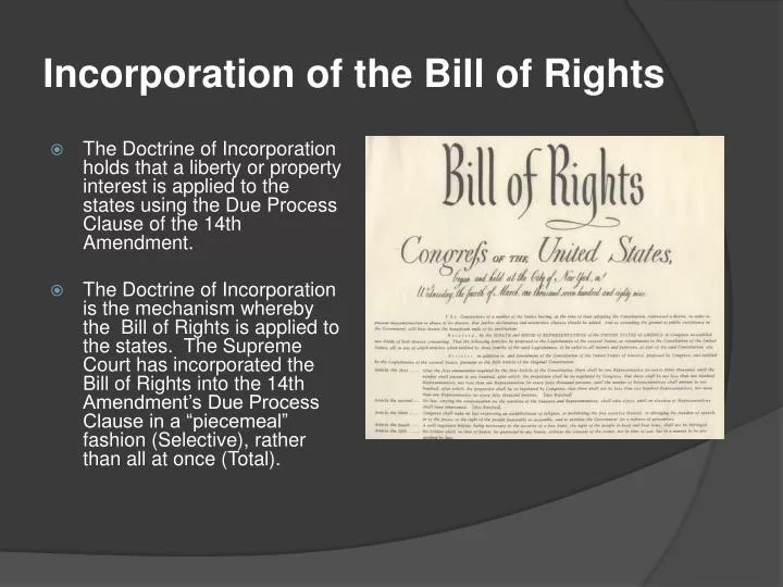 the bill of rights powerpoint
