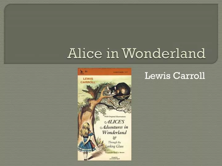 PPT Alice In Wonderland PowerPoint Presentation Free Download ID 