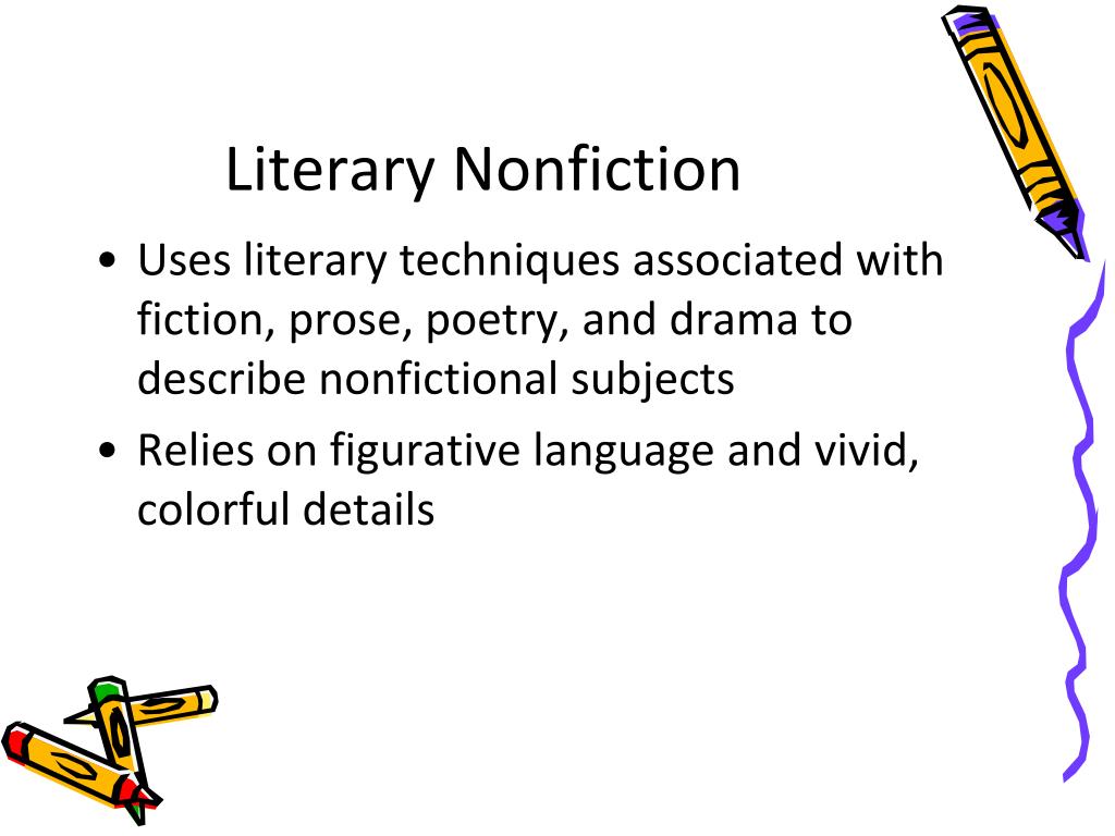 PPT Literary Nonfiction PowerPoint Presentation Free Download ID 