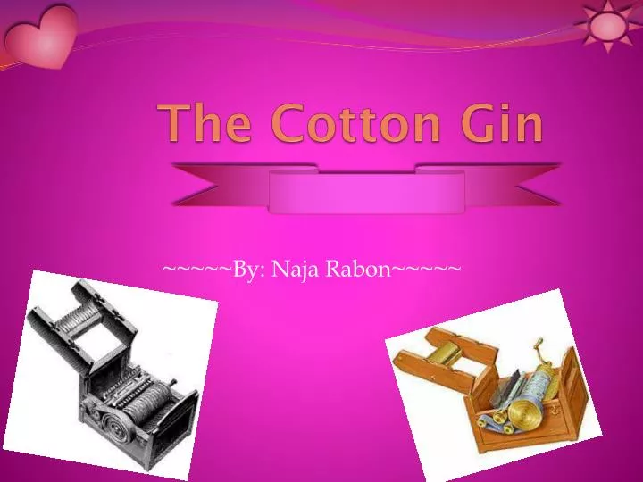 the cotton gin n.
