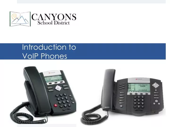 introduction to voip phones n.