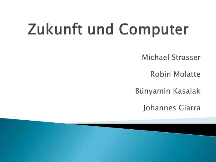 Ppt Zukunft Und Computer Powerpoint Presentation Free Download Id 2622158