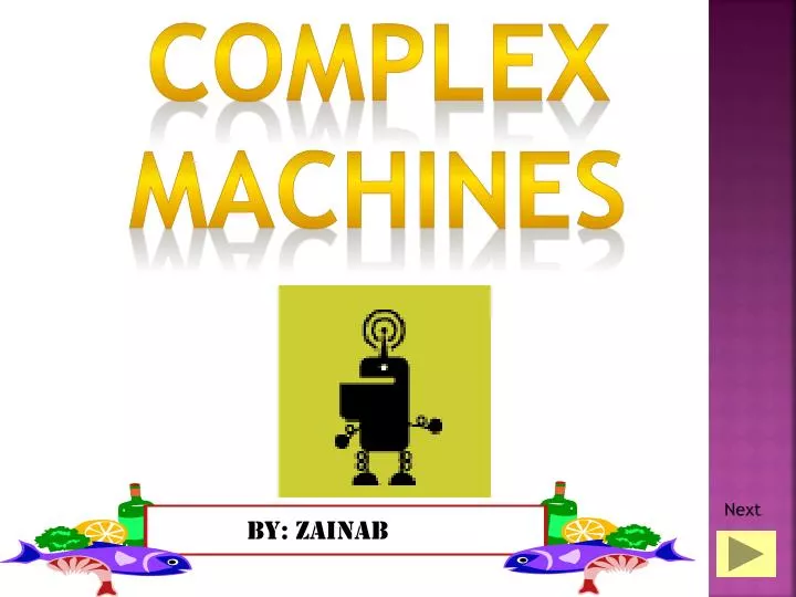 ppt complex machines powerpoint presentation id 2623600 complex machines