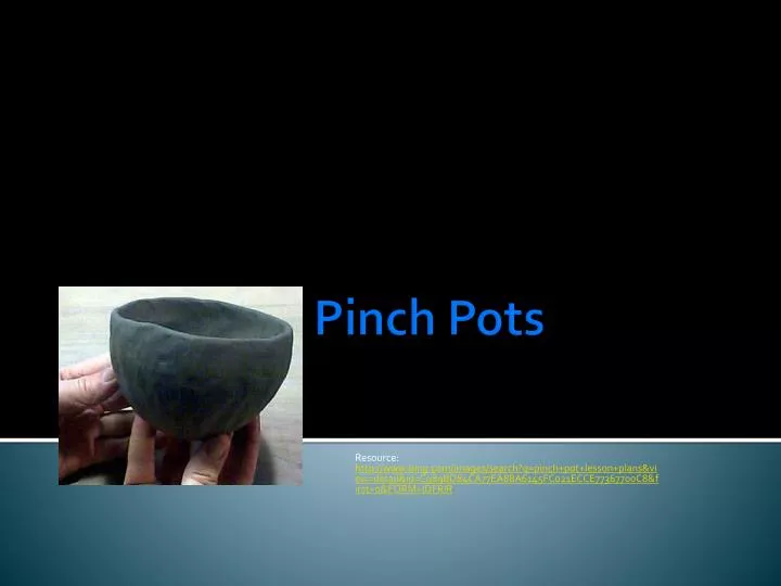 impressive pinch pots n.