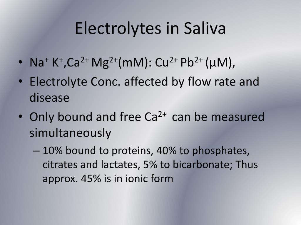 PPT Determination of pH, Ca 2+ and Mg 2+ in Saliva PowerPoint Presentation ID2624866
