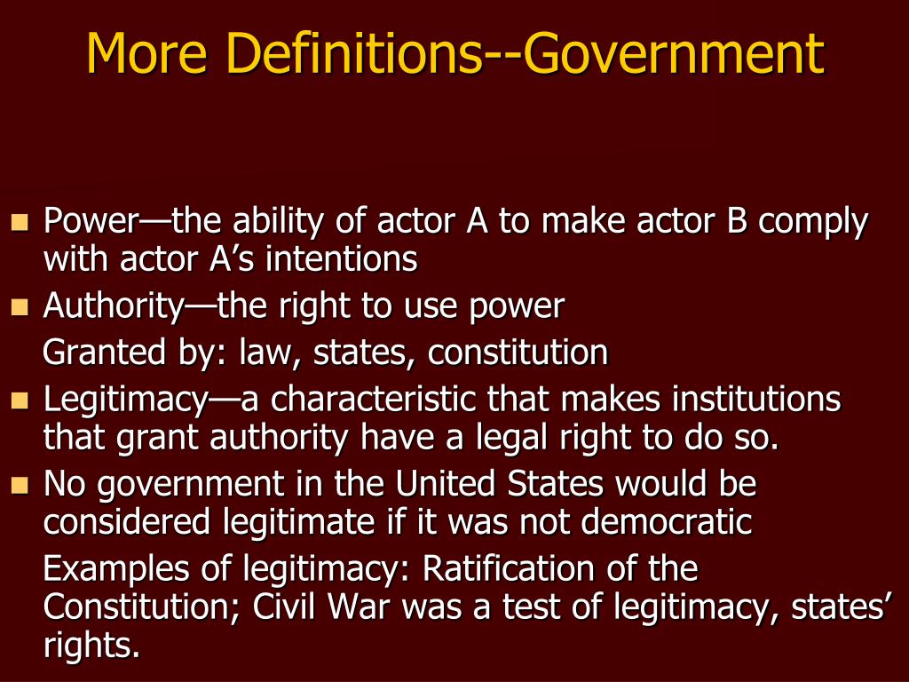 speech plus definition government