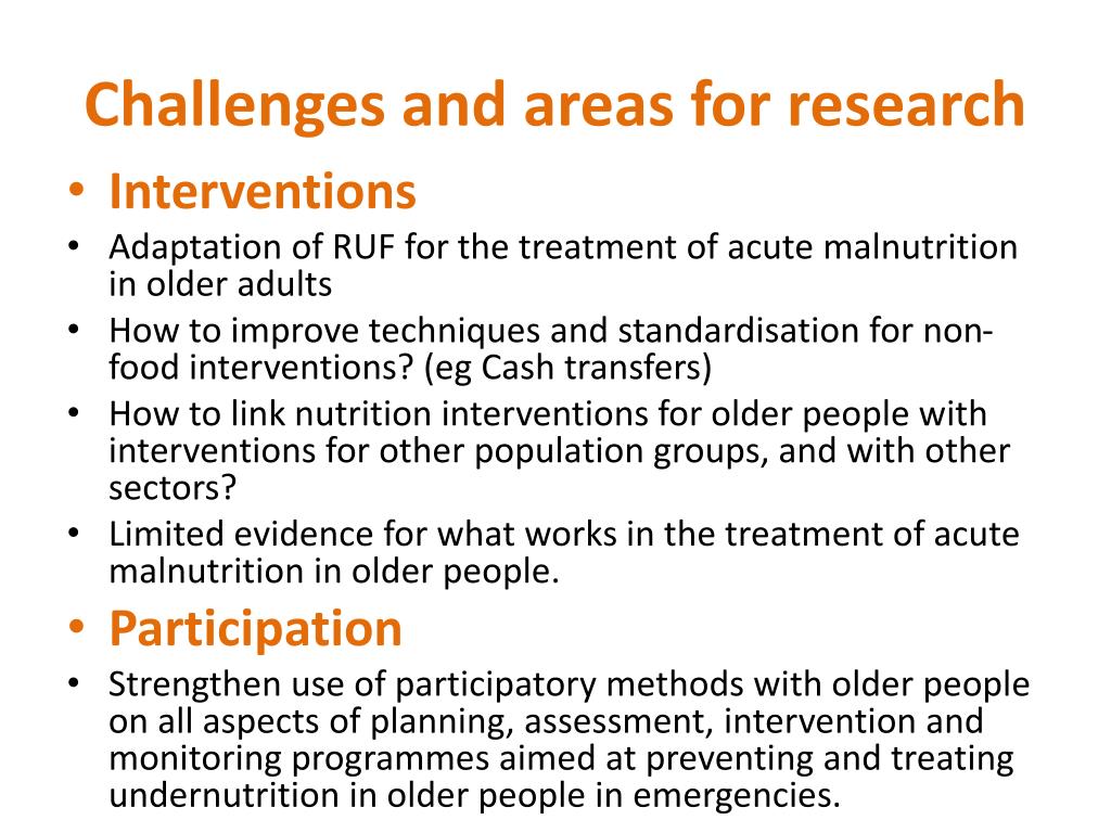 PPT - Nutrition of Older People in Emergencies PowerPoint Presentation ...