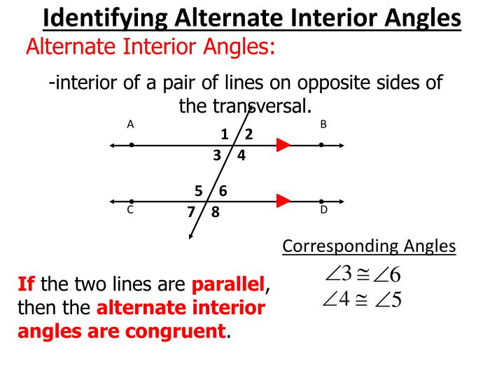 PPT - Lesson 9.2 Angle Relationships and Parallel Lines PowerPoint ...