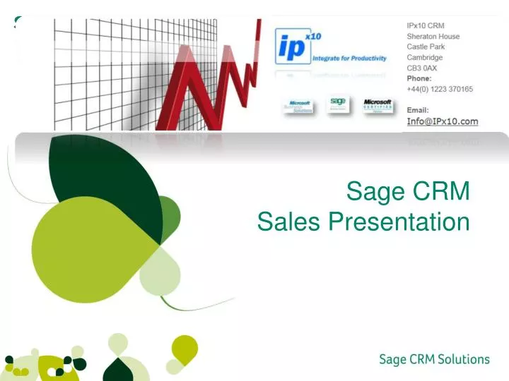 sage crm sales presentation n.