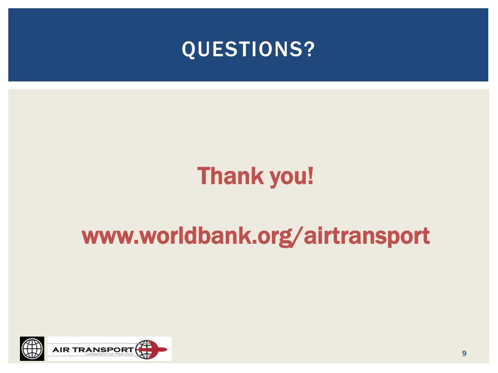 PPT - Transport Development and Trade Facilitation: The role of air ...