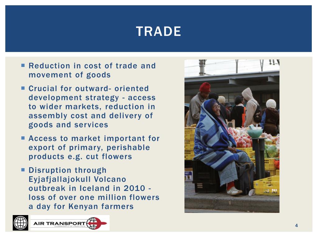 PPT - Transport Development and Trade Facilitation: The role of air ...