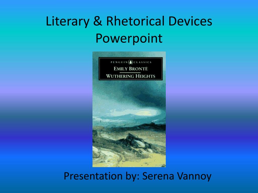 rhetorical devices powerpoint presentation