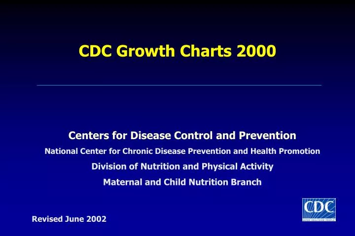 Cdc 2000 Growth Chart