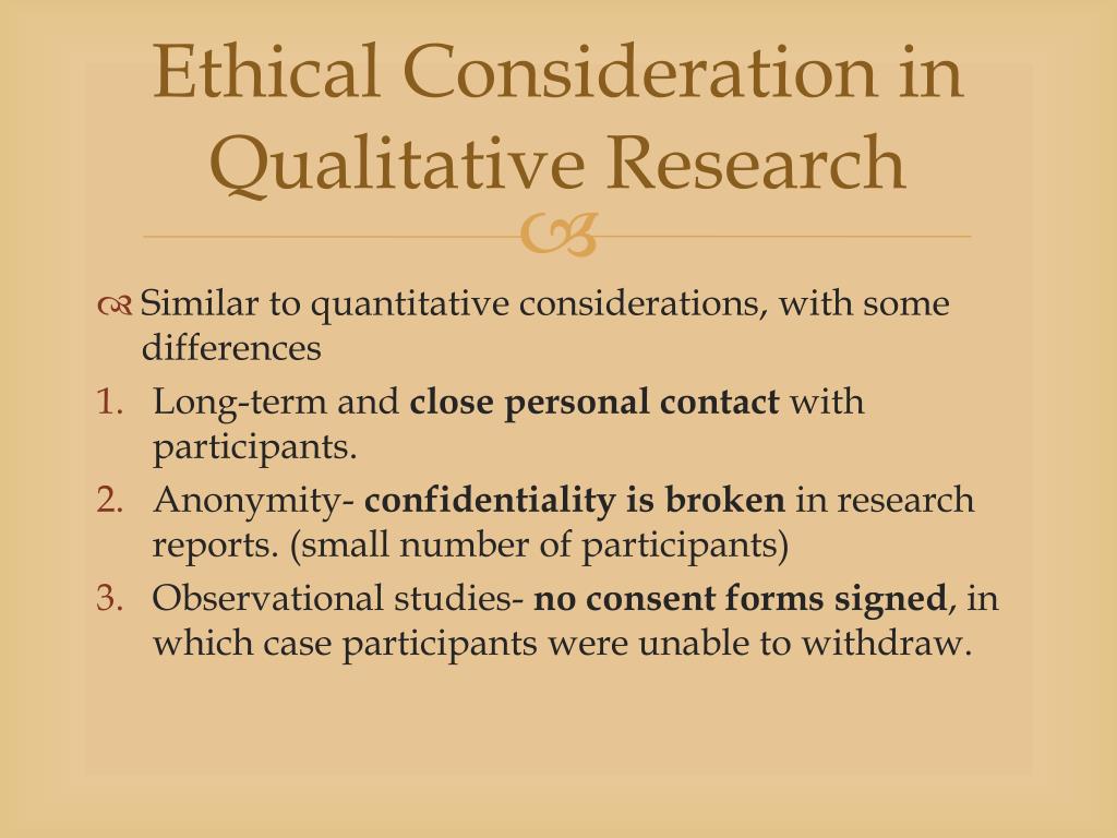 ethical considerations in qualitative research social work