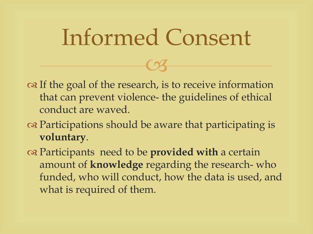 Ethical Considerations Definition In Research