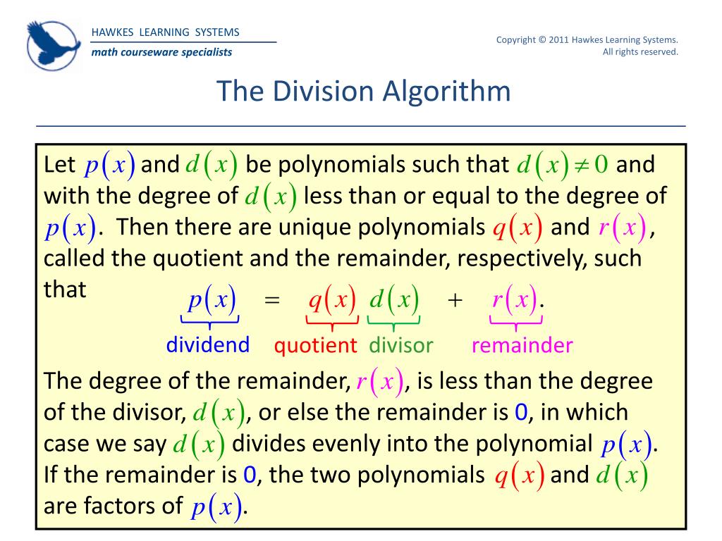 PPT - Hawkes Learning Systems: College Algebra PowerPoint Presentation ...