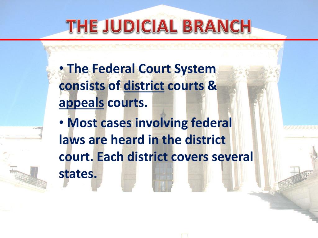 PPT THE JUDICIAL BRANCH PowerPoint Presentation, free download ID