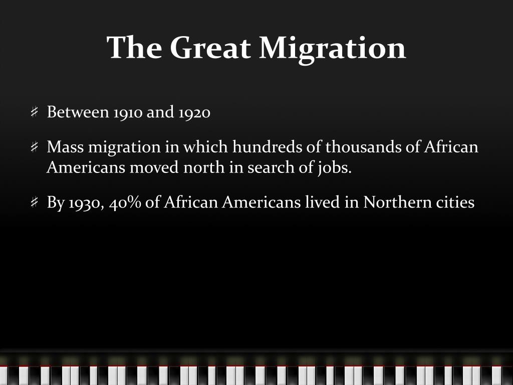 the great migration project multimedia presentation