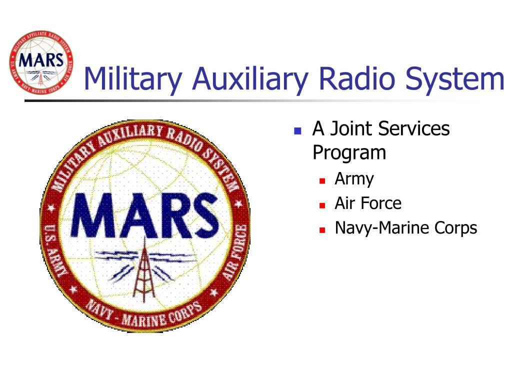 PPT - Military Auxiliary Radio System PowerPoint Presentation, free  download - ID:2629941