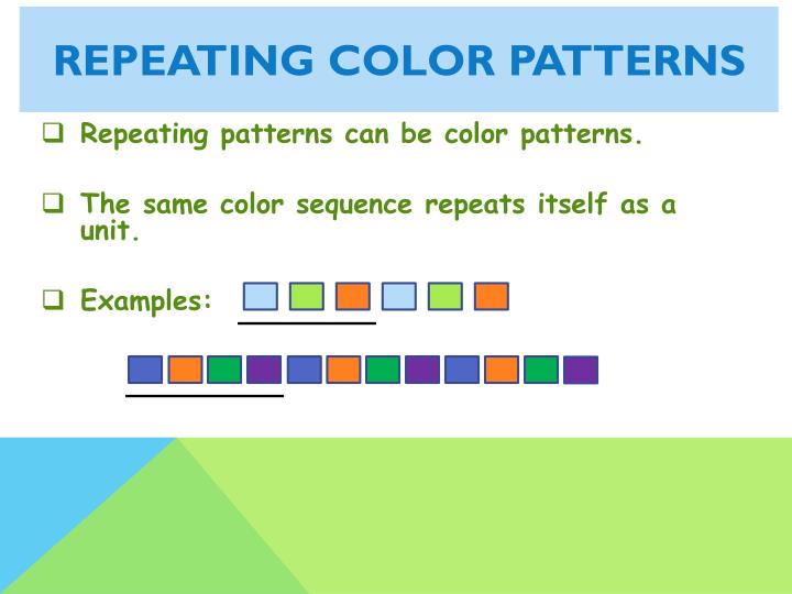 Ppt repeating and growing patterns powerpoint presentation id 2630215