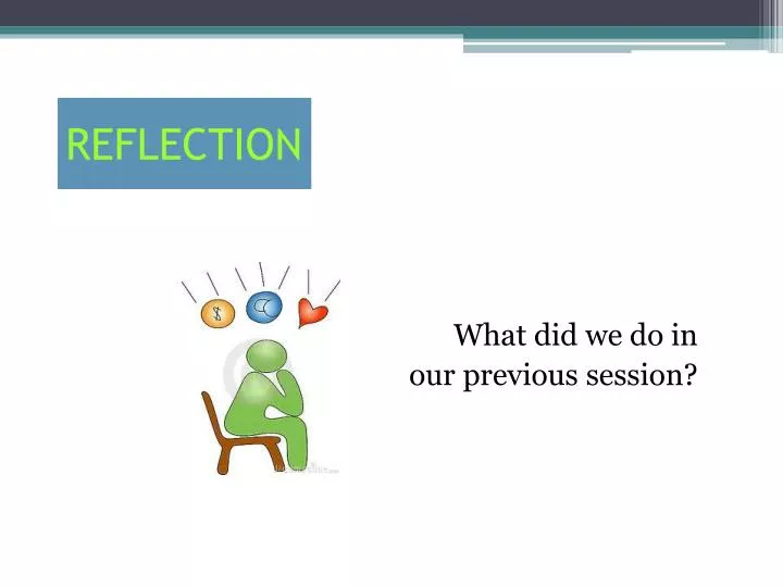presentation reflection for students