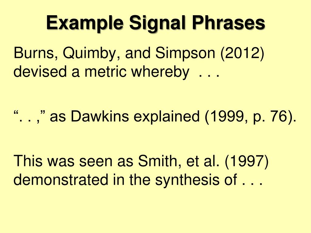 signal phrase examples signal phrase examples