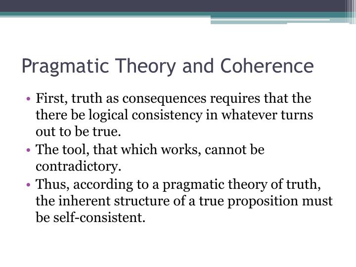 theory logical coherence evaluation