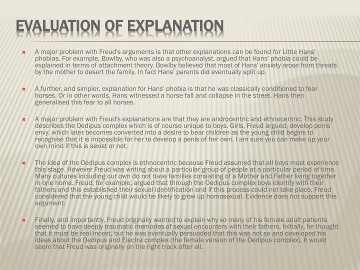 analytical evaluation of freud essay analytical evaluation of freud essay