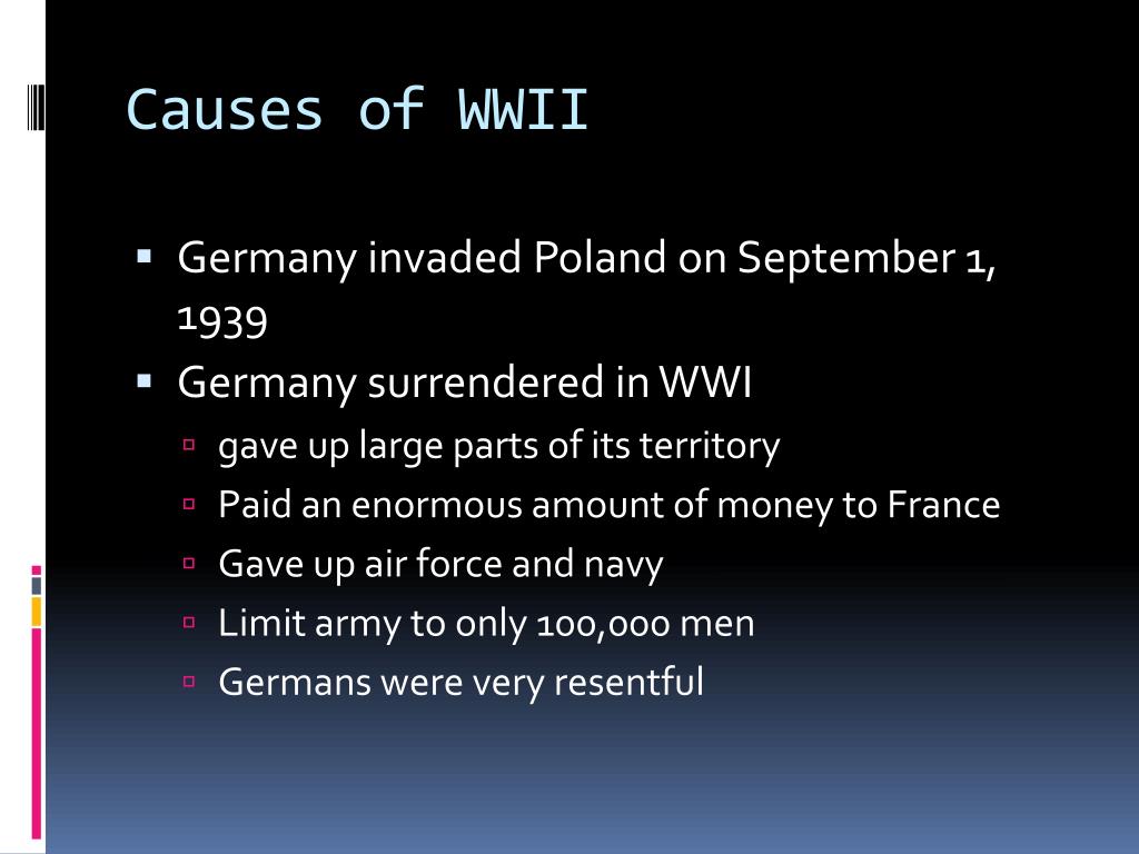 PPT - Origins and Escalation of WWII: Causes and Conflicts PowerPoint ...