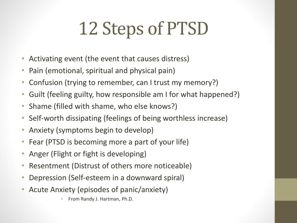 PPT - PTSD: a guide for first responders and veterans PowerPoint