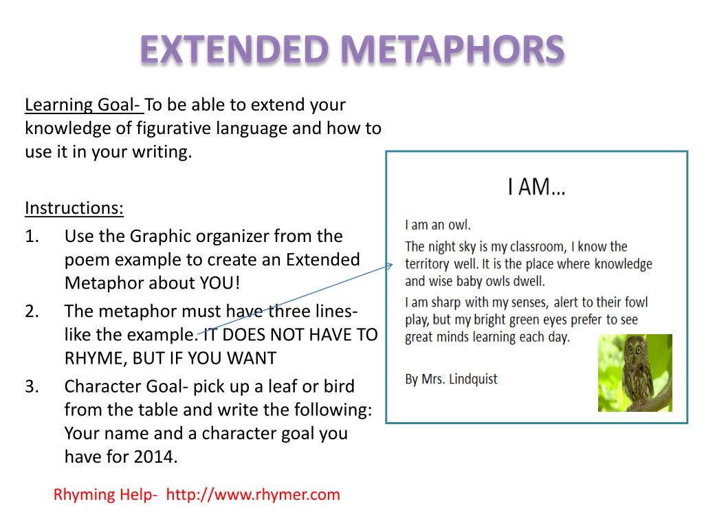 PPT - EXTENDED METAPHORS PowerPoint Presentation, free download