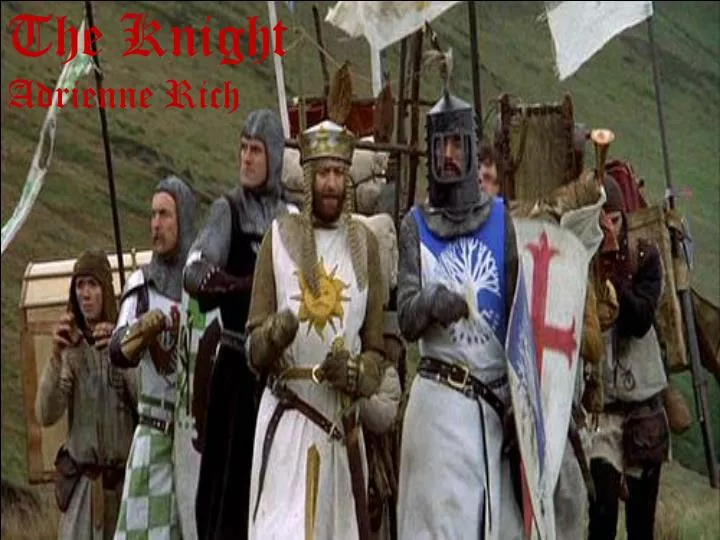 the knight adrienne rich n.
