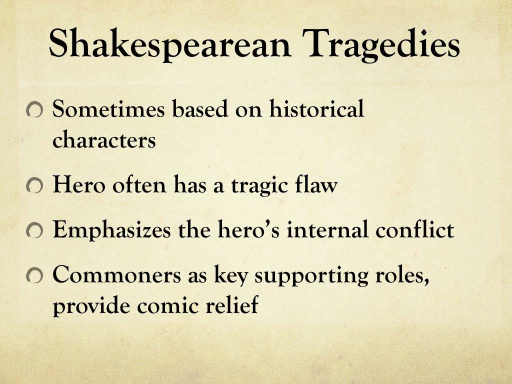 short essay on shakespearean tragedy