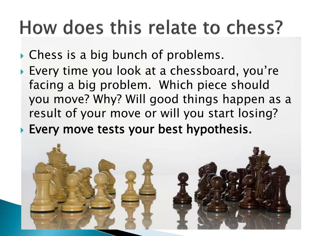 does chess help with problem solving