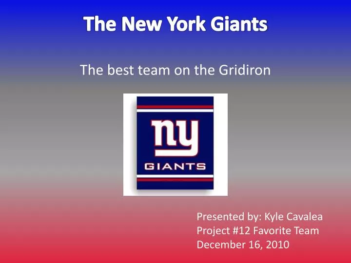 ny giants men's slides